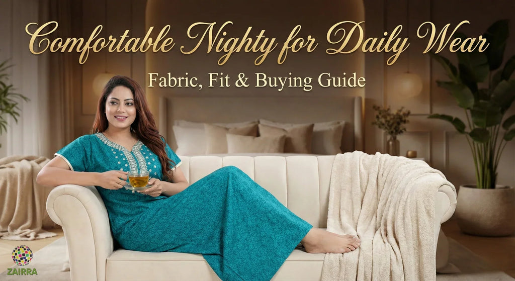 Comfortable Nighty for Daily Wear: Fabric, Fit & Buying Guide