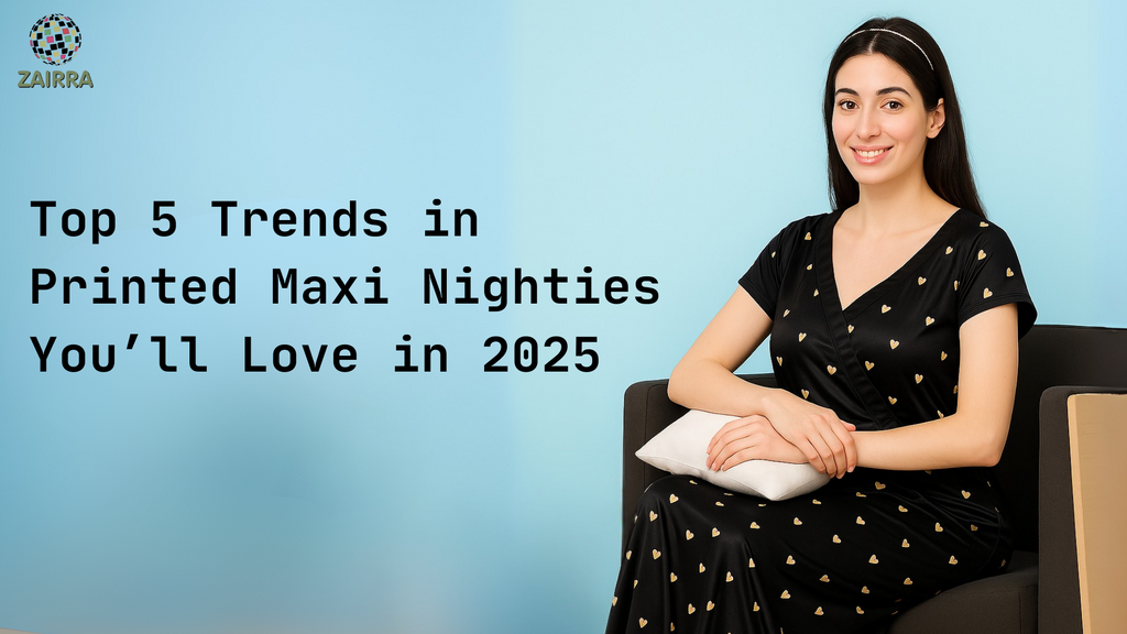 Top 5 Trends in Printed Maxi Nighties You’ll Love in 2025