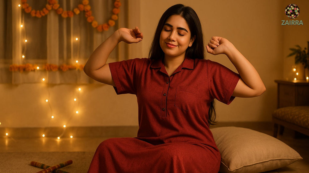 Why Every Woman Needs a Stylish Cotton Nightgown for Navratri 2025
