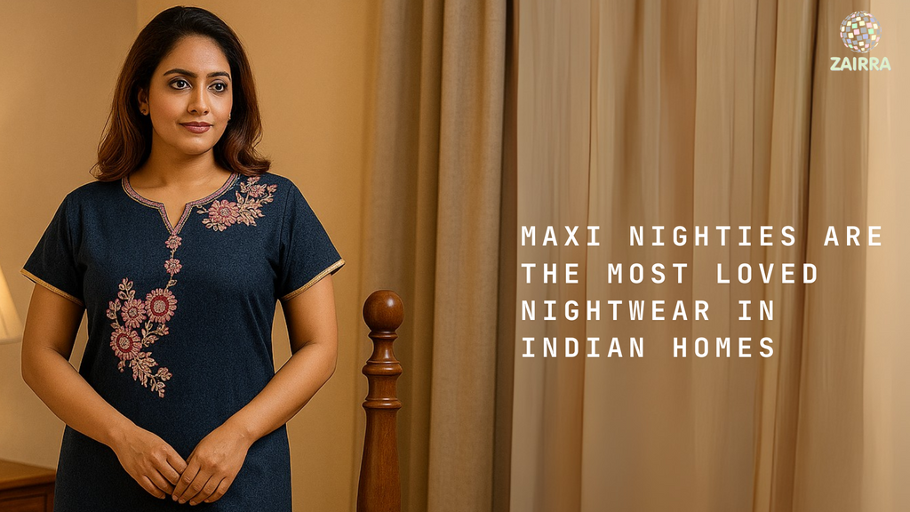Why Maxi Nighties Are the Most Loved Nightwear in Indian Homes