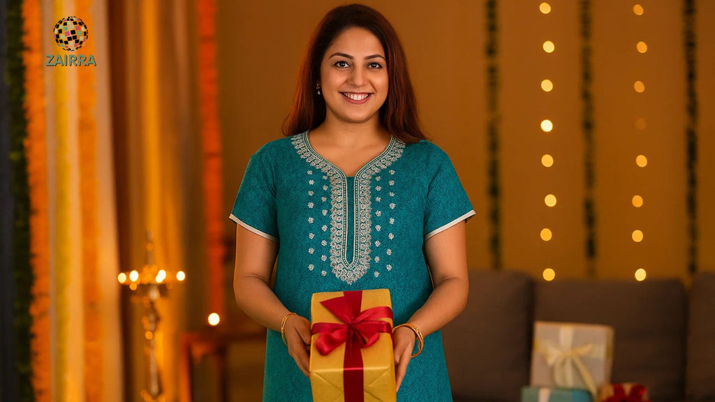 Free Size Cotton Nighty for Diwali Gifting – Comfort That Speaks Luxury