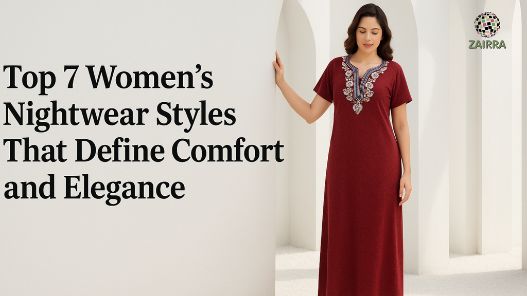 Top 7 Women’s Nightwear Styles That Define Comfort and Elegance