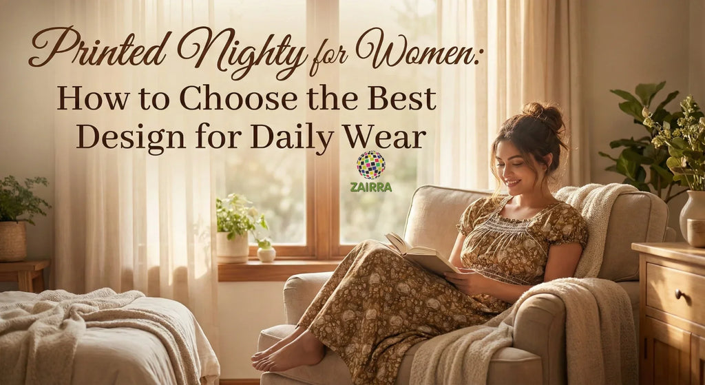 Printed Nighty for Women: How to Choose the Best Design for Daily Wear