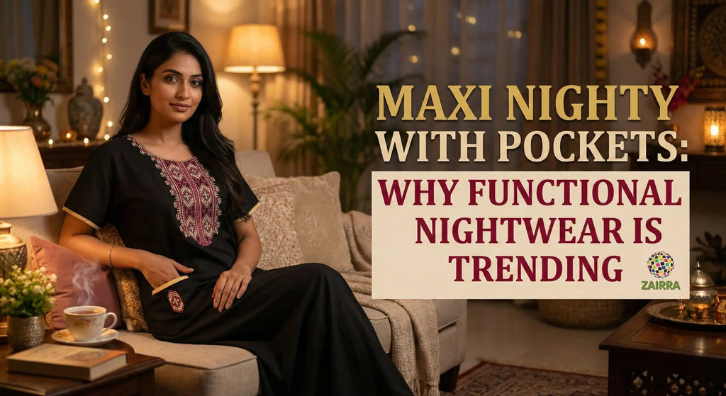 Maxi Nighty with Pockets: Why Functional Nightwear Is Trending